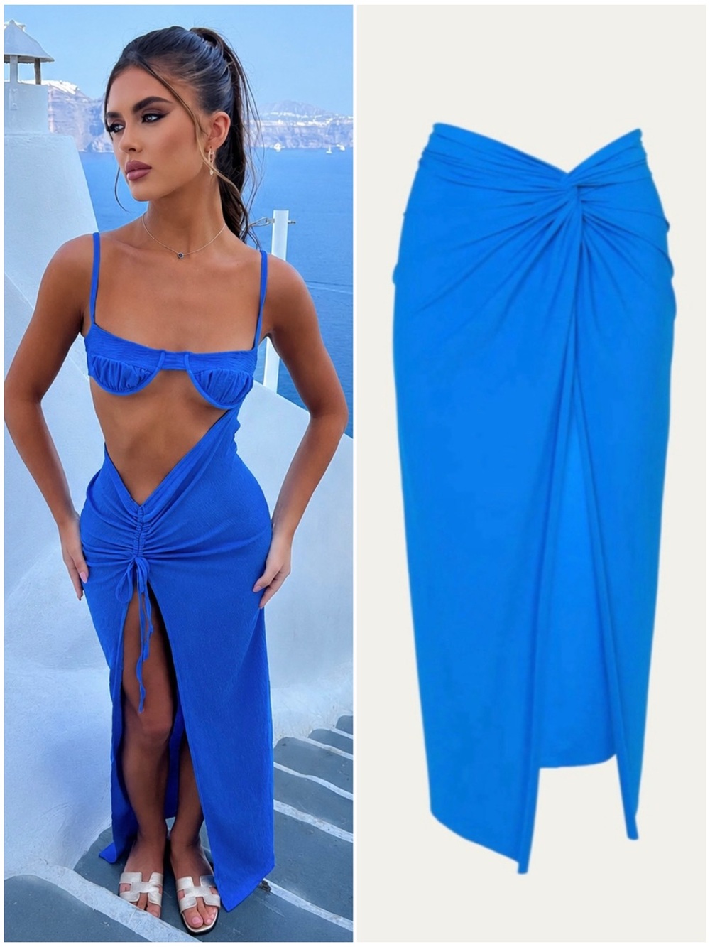 NWT • ViX by Paula Hermanny Midi Skirt Cover Up